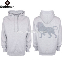 2016 OEM personalizado mens casual estilo oversized seco fit poliéster hoodies